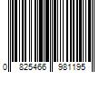 Barcode Image for UPC code 0825466981195