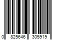 Barcode Image for UPC code 0825646305919