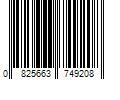 Barcode Image for UPC code 0825663749208