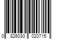 Barcode Image for UPC code 0826030020715