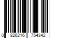 Barcode Image for UPC code 0826216754342