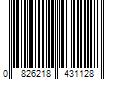 Barcode Image for UPC code 0826218431128