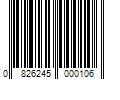 Barcode Image for UPC code 0826245000106