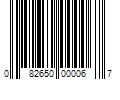 Barcode Image for UPC code 082650000067