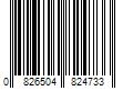 Barcode Image for UPC code 0826504824733