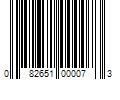 Barcode Image for UPC code 082651000073