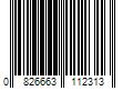 Barcode Image for UPC code 0826663112313