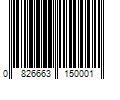 Barcode Image for UPC code 0826663150001