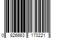 Barcode Image for UPC code 0826663170221