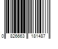 Barcode Image for UPC code 0826663181487