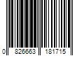 Barcode Image for UPC code 0826663181715