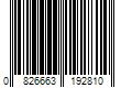 Barcode Image for UPC code 0826663192810