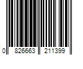 Barcode Image for UPC code 0826663211399