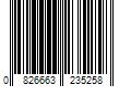 Barcode Image for UPC code 0826663235258