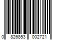 Barcode Image for UPC code 0826853002721