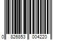 Barcode Image for UPC code 0826853004220