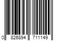 Barcode Image for UPC code 0826894711149