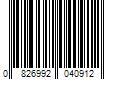 Barcode Image for UPC code 0826992040912