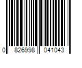 Barcode Image for UPC code 0826998041043