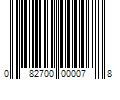 Barcode Image for UPC code 082700000078