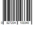 Barcode Image for UPC code 0827204103340