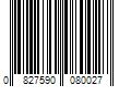 Barcode Image for UPC code 0827590080027