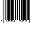 Barcode Image for UPC code 0827634009212