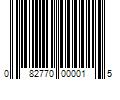 Barcode Image for UPC code 082770000015