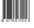 Barcode Image for UPC code 0827755070016