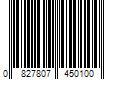 Barcode Image for UPC code 0827807450100