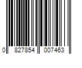 Barcode Image for UPC code 0827854007463