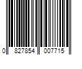 Barcode Image for UPC code 0827854007715