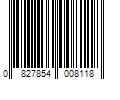 Barcode Image for UPC code 0827854008118