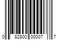 Barcode Image for UPC code 082800000077