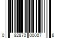 Barcode Image for UPC code 082870000076