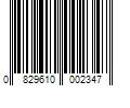 Barcode Image for UPC code 0829610002347