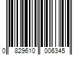 Barcode Image for UPC code 0829610006345