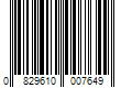 Barcode Image for UPC code 0829610007649