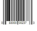 Barcode Image for UPC code 083000002373