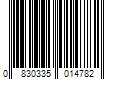 Barcode Image for UPC code 0830335014782