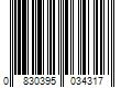 Barcode Image for UPC code 0830395034317