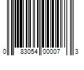 Barcode Image for UPC code 083054000073