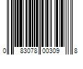 Barcode Image for UPC code 083078003098