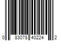 Barcode Image for UPC code 083078402242