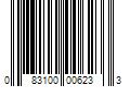 Barcode Image for UPC code 083100006233