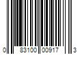 Barcode Image for UPC code 083100009173