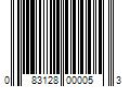 Barcode Image for UPC code 083128000053