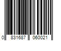 Barcode Image for UPC code 0831687060021