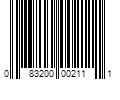 Barcode Image for UPC code 083200002111