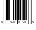 Barcode Image for UPC code 083200007703